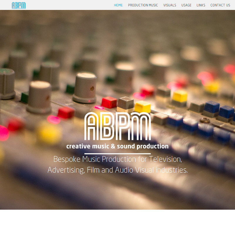 Parralax Scrolling WordPress Brochure website