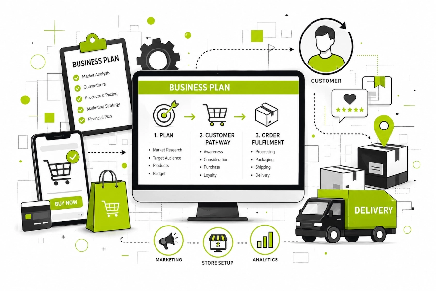 How to set up an e-commerce business